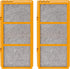 Nispira 3-in-1 True HEPA Activated Carbon Air Filter Replacement Compatible with Holmes AER1 Smoke Grabber AER1 HAPF30AS-U4R Air Purifier - 1.2” x...