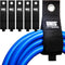 5 Pack Heavy Duty Large 13-inch Extension Cord Storage Organize Cables, Hoses, Power Cords, and Ropes with Extendable Cable Ties Strap Loop Hanger...