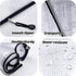 Oaimyy-A4(9"x 13",12 Pcs),Plastic Mesh Zipper Pouch Document Folders Bag Zip File Folders for School Office Supplies, Travel,Puzzles Games Organiz...
