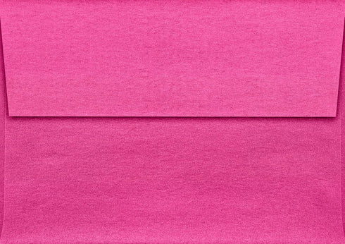 A1 Invitation Envelopes (3 5/8 x 5 1/8) - Azalea Pink Metallic (50 Qty.)...