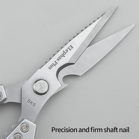 Multi-Function Kitchen Scissors Heavy Duty Kitchen Shears,Cutting Food Tools Cooking Shears for Chicken,Meat,Fish,Poultry(Sliver)...