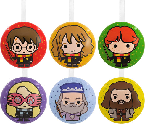 Hallmark Christmas Ornaments, Harry Potter Metal Tins, Set of 6, Harry Potter Tins (0002HCM8796)...