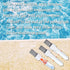 Pool Stain Remover Pumice Stone with Pole Handle to Reomve Pool Calcium from tile And Remove Rust Stains,Scrub Debris Off Walls, Steps, Floors,Cor...
