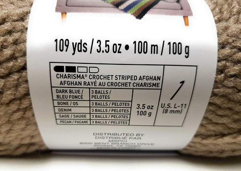 Loops & Threads Charisma Yarn Taupe 3.5 oz...