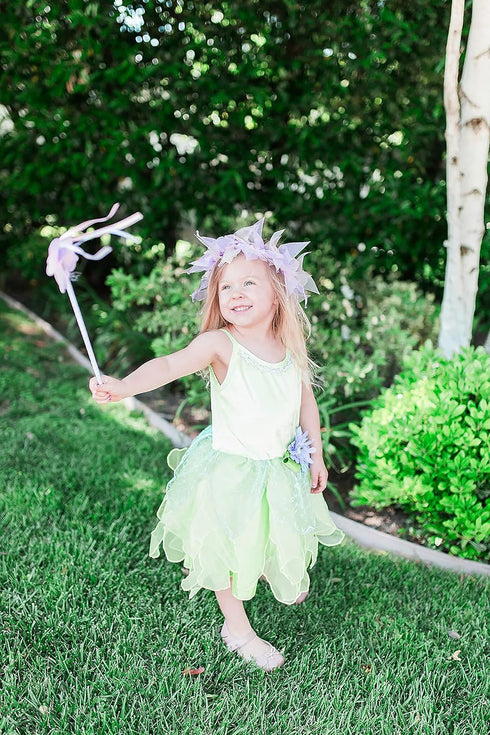 Little Adventures Fairy Halo & Wand Child Accessory Set - Green (Tinkerbell) …...