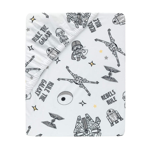 Lambs & Ivy Star Wars Signature Rebels Rule Cotton Fitted Crib/Toddler Sheet...