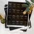 160 Spice Jar Labels: Minimalist Matte Black Sticker White Text. Waterproof Stickers. Organization for Jars Bottles Containers Bins. Storage Rack ...