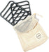 The Silicone Kitchen Silicone Roasting Rack Pan, Dishwasher Safe, BPA Free, Non-Toxic, 7 in by 10.75 in, Navy, 2 Pack...