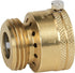 Homewerks Worldwide VACBFPZ4B Vacuum Breaker Hose Bib Backflow Preventer, 3/4 Inch, Brass...