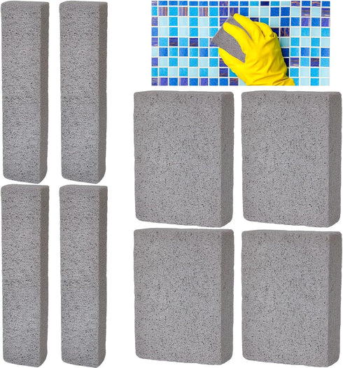Pumice Stone for Pool Tile Cleaning - Pool Pumice Stone for Cleaning Tiles Tile Cleaning Pumice Stone for Pool and Spa Tile, Grout and Concrete Cl...