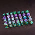 7PCS DND Dice Set,Handmade Sharp Edge Dice Set Mystery Blind Box D&D RPG Polyhedral Resin Dice,for Dungeons and Dragons TTRPG Games Roleplaying Ga...