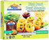 Rani Pani Puri Coins (Uncooked, Microwaveable wheat and Semolina Coins) 7oz (200g) with Pani Puri Masala (14-Spice Blend for Indian Spicy Water) 3...