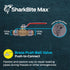 SharkBite Max 1/2 Inch Ball Valve, Push to Connect Brass Plumbing Fitting, Water Shut Off, PEX Pipe, Copper, CPVC, PE-RT, HDPE, UR22222A...