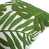 Embroidery Throw Pillow Covers 18x18 Home Decor Loop Tropical Green Leave Floor Pillow Cover for Couch 100% Cotton Canvas Cushion Cover Pillow Cas...