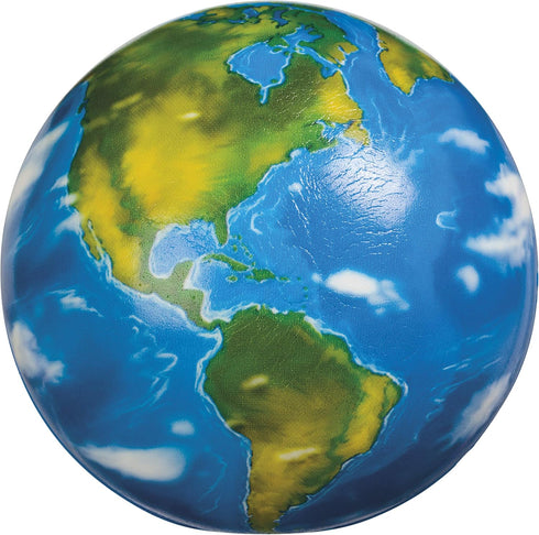 Toysmith Toy Science Squishy Earth Ball with Earth Core Layers - Planet Earth Stress Ball, Therapeutic Educational Balls, Earth’s Core Squeeze Bal...