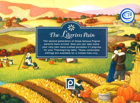 Publix The Lilgrim Pair Pilgrim Salt and Pepper Shakers...