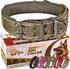 ADITYNA Heavy Duty Dog Collar with Handle - Reflective Green Dog Collar for Large Dogs - Wide, Thick, Tactical, Soft Padded - Perfect Dog Collar f...