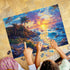 300 Pieces Jigsaw Puzzle for Adults,Hawaii Beach Sunset Puzzles Highlights The Azure Skies & Serene Shorelines - Thick, Sturdy Pieces Challenging ...