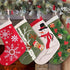Myfelicity Embroidery kit, Christmas stocking shape, red embroidered cloth, snowflake pattern, adult female crafts hobby(red)...
