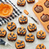 Wilton Jack-O-Lantern Non-Stick Silicone Mold, 6-Cavity...