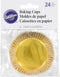 Wilton BAKECUPS GOLD FOIL 24CT, Standard (415-206)...