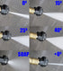 RIDGE WASHER Pressure Washer Nozzle, 6-in-1 Quick Changeover, 4000 PSI, 1/4 Inch Quick Connect...