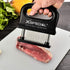 DELUXE MEAT TENDERIZER TOOL 48-BLADE | Turn Tough Cuts into Family Favorites | Professional-Grade Stainless Steel Needle | Unlock Restaurant-Quali...