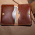 Leather Bifold Card Wallet Slim Minimalist Wallet for Women & Men Front Pocket Card Holder for 8 Credit Cards...