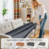 Hokway Couch Cushion Covers Stretch Cushion Covers Sofa Seat Cushion Slipcover Cushion Protector(Gray, Medium)...