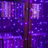 PEIDUO Halloween Decorations Outdoor, 82 FT 200 LED Purple String Lights, Motion Sensor Controller Sync with Spooky Music, Twinkle Fairy Lights fo...
