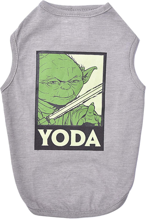 Star Wars for Pets Yoda Dog Tee - Star Wars Dog Shirt for Large Dogs - Size X-Large - Soft, Cute, and Comfortable Dog Clothing and Apparel, Cute D...