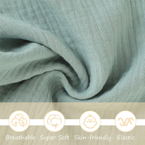 Organic Cotton Bunny Loveys for Babies,Newborn Baby Lovey Security Blanket,Lovies for Babies New Born Baby Unique Neutral Gifts Boys and Girls (Bu...