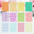 12 Geometric Painting Stencils Set, 11.4"x8.3" Art Templates for Crafts Reusable, Painting Stencils for Painting on Wood, Furniture Wall Scrapbook...