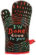BLUE Q Bake Love To You Oven Mitt, 1 EA...