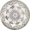 Glass Door Decals – Double-Sided Safety Stickers to Prevent Accidental Collisions (Set of 2) (Clear Mandala)...