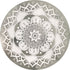 Glass Door Decals – Double-Sided Safety Stickers to Prevent Accidental Collisions (Set of 2) (Clear Mandala)...