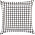 DII Decorative Square Throw Pillow Cover Collection Cotton, Machine Washable, Hidden Zipper, 18x18, Gray Assorted, 4 Piece...