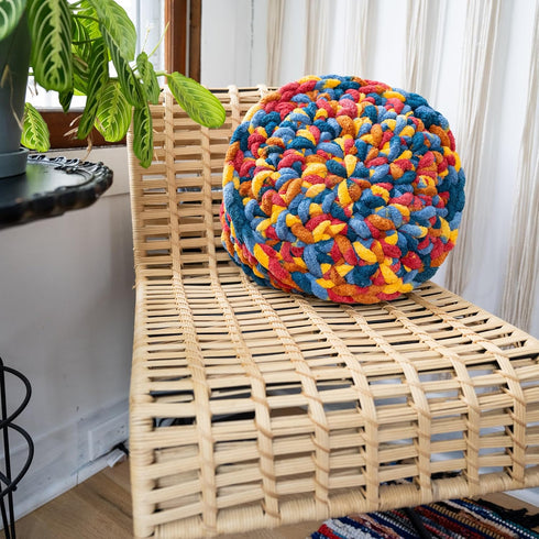 Lion Brand Yarn Cover Story Thick & Quick, Blanket Yarn, Snow Peak, 1 Pack...