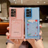 Tuokiou Upgrade Clear Phone Case for Samsung Galaxy Note 20 Ultra 5G Card Slot Case Slim Fit Soft TPU Shockproof Wallet Case with Cute Card Holder...