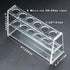 Acrylic Test Tube Holder Rack for 100ml Centrifuge Tubes Clear?Holds 26-30mm Tubes (100ml, 6 Wells)...