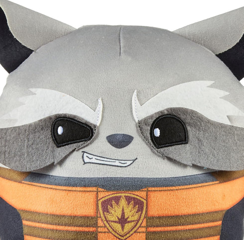 Mattel Marvel Cuutopia 10-inch Rocket Raccoon Plush Character, Super Hero Soft Rounded Pillow Doll, Collectible Toy Gift for Kids & Fans Ages 3 Ye...