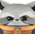 Mattel Marvel Cuutopia 10-inch Rocket Raccoon Plush Character, Super Hero Soft Rounded Pillow Doll, Collectible Toy Gift for Kids & Fans Ages 3 Ye...