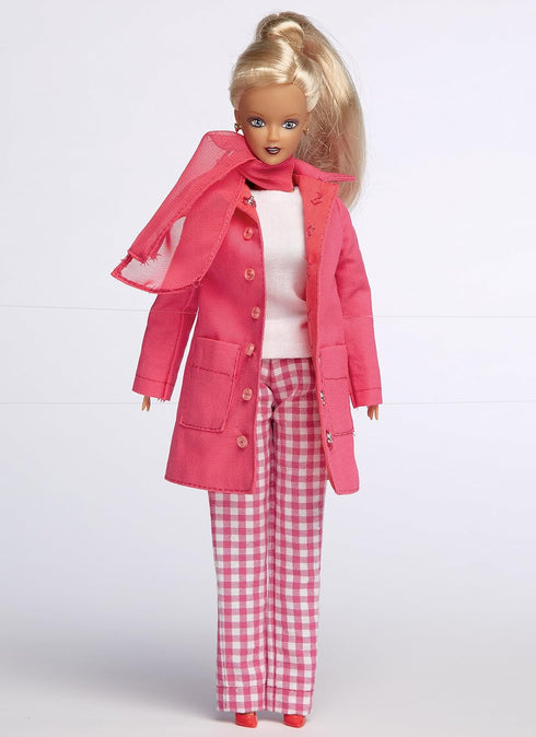 McCall's Patterns Retro-Style Clothes and Accessories for Doll Sewing Pattern, One Size Only...