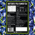 BLUE TEA - Butterfly Pea Flower Tea - 3.52 Oz (200+ Cups) Loose | ANTIOXIDANT RICH | Chemical Free - Caffeine Free - Detox Tea - Flower Based - No...