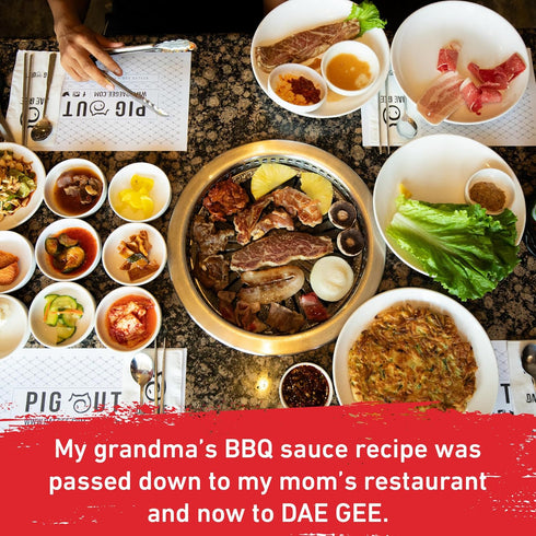 Dae Gee Korean BBQ Sauce, Spicy ? Barbeque Sauce for KBBQ Grill or Ramen Noodles ? Korean Food Made in USA, Perfect as Bulgogi Sauce, Galbi Marina...