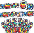 67.9 Ft Space Astronauts Bulletin Board Borders Die-Cut Bulletin Borders Planet Shape Rolled Bulletin Board Trim for School Classroom Office Chalk...