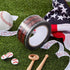 Outus 110 Yards Baseball Stitch Tape 1.9'' Wide Decorative Adhesive Baseball Tape Team Stitching Lace Packing Seam for Gift Wrapping Craft Enthusi...