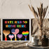 Posterizer 1 pcs-hate has no home here poster-Gay & LGBTQ Art-Motivational & Inspirational Gift for Queer, Bi, Lesbian-Gift for Teachers-School ...