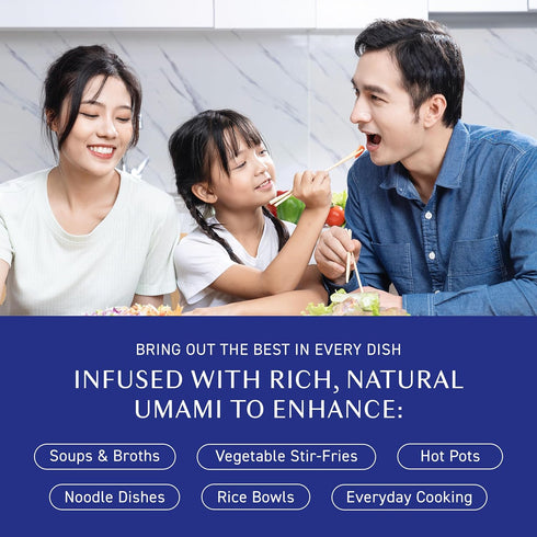 Umeken Takumi Stock Powder, Dashi Japanese Packets for Flavoring your Meals, Umami, Japanese Bonito & Dashi Seasoning Powder with 4 Portions per P...