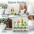 Home Intuition 3 Tier 14 inch Non-Skid Spice Rack Kitchen Pantry Organizer...